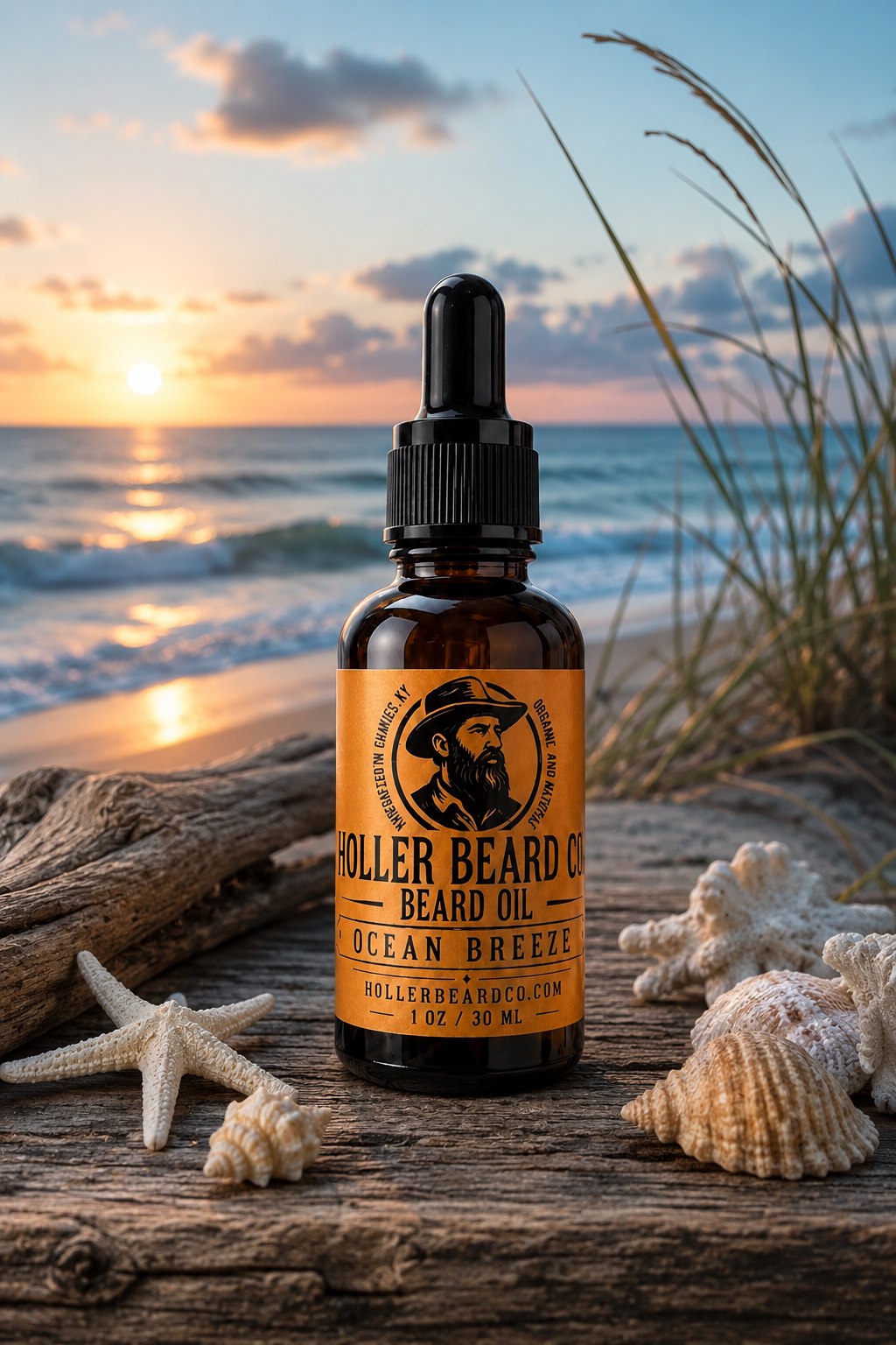 Ocean Breeze Beard Oil - 1oz