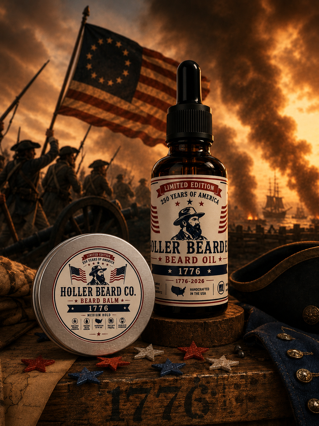 Holler Beard Co. Combo - 1776